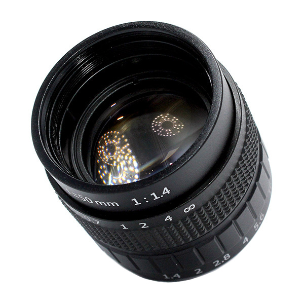 Details about   1PC WLS WL1850-2M 50mm 2Megapixel 2/3" F1.8 C FA industrial camera Lens#SS 